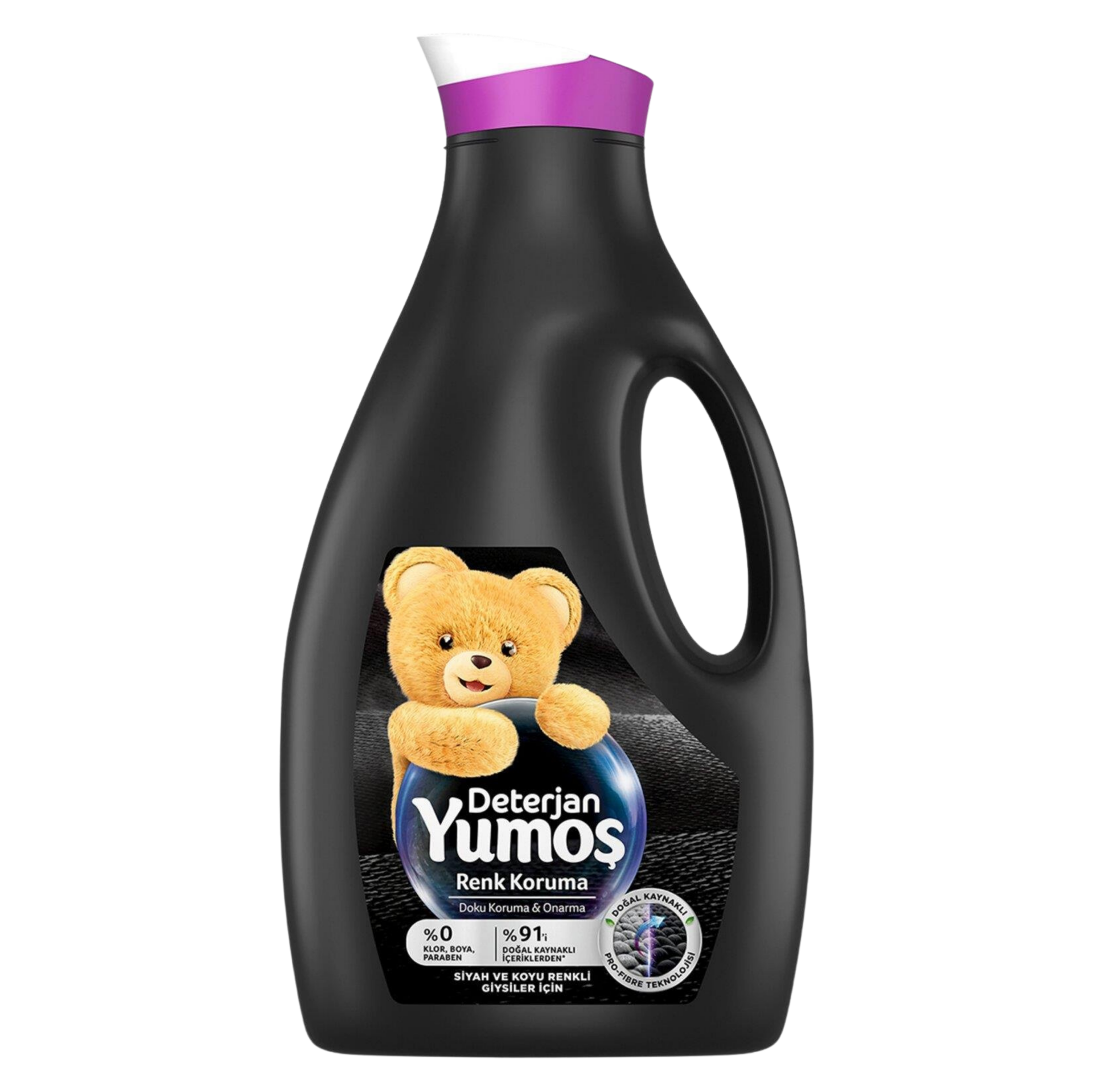 YUMOS SIVI DETERJAN 2520ML*6 SIYAH BAKIM