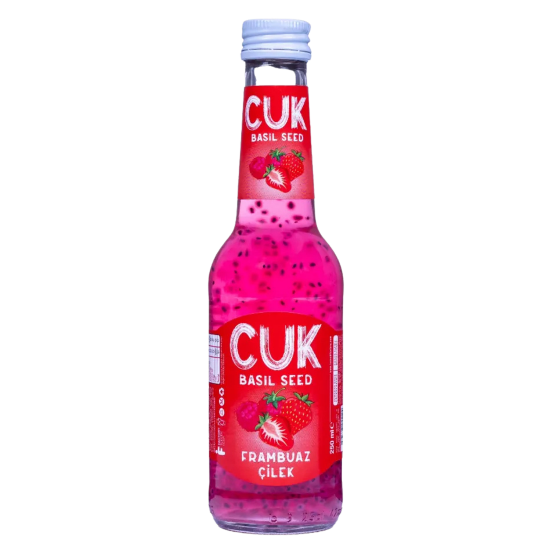 CUK BASIL SEED 250ML*24 FRAMBUAZ