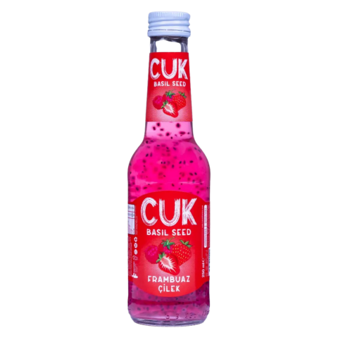 CUK BASIL SEED 250ML*24 FRAMBUAZ