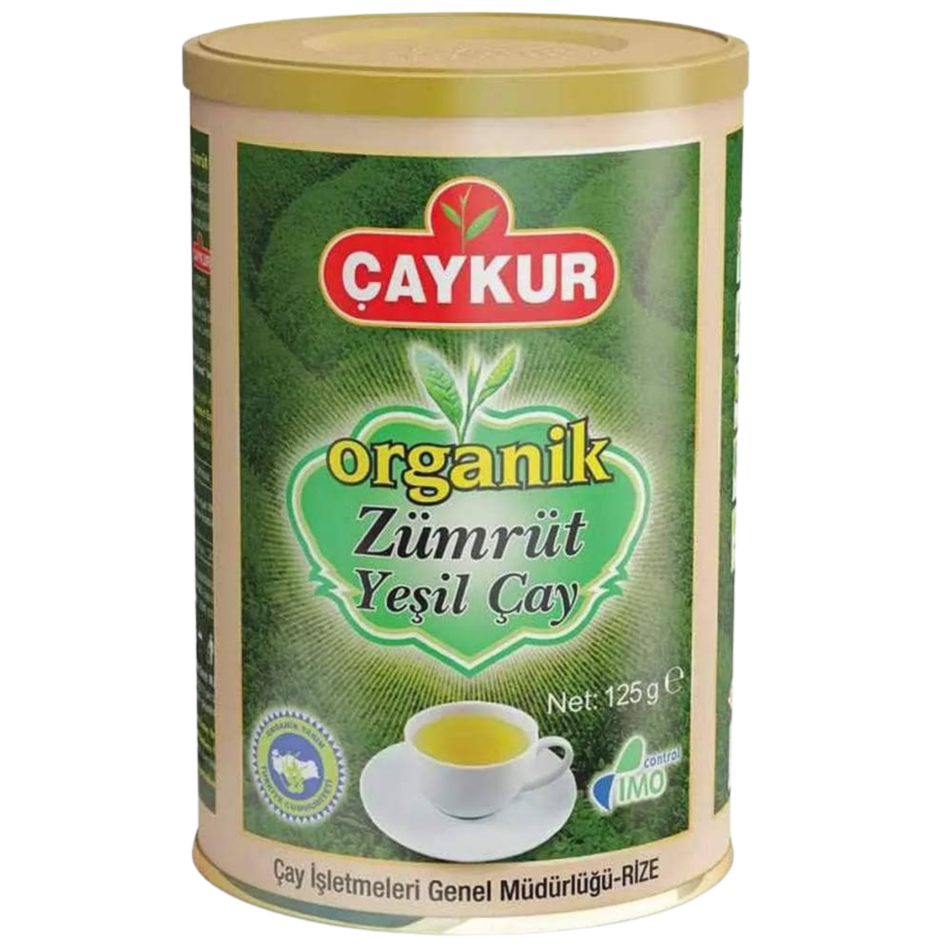 ÇAYKUR ORGANİK ZÜMRÜT ÇAY 125GR*12