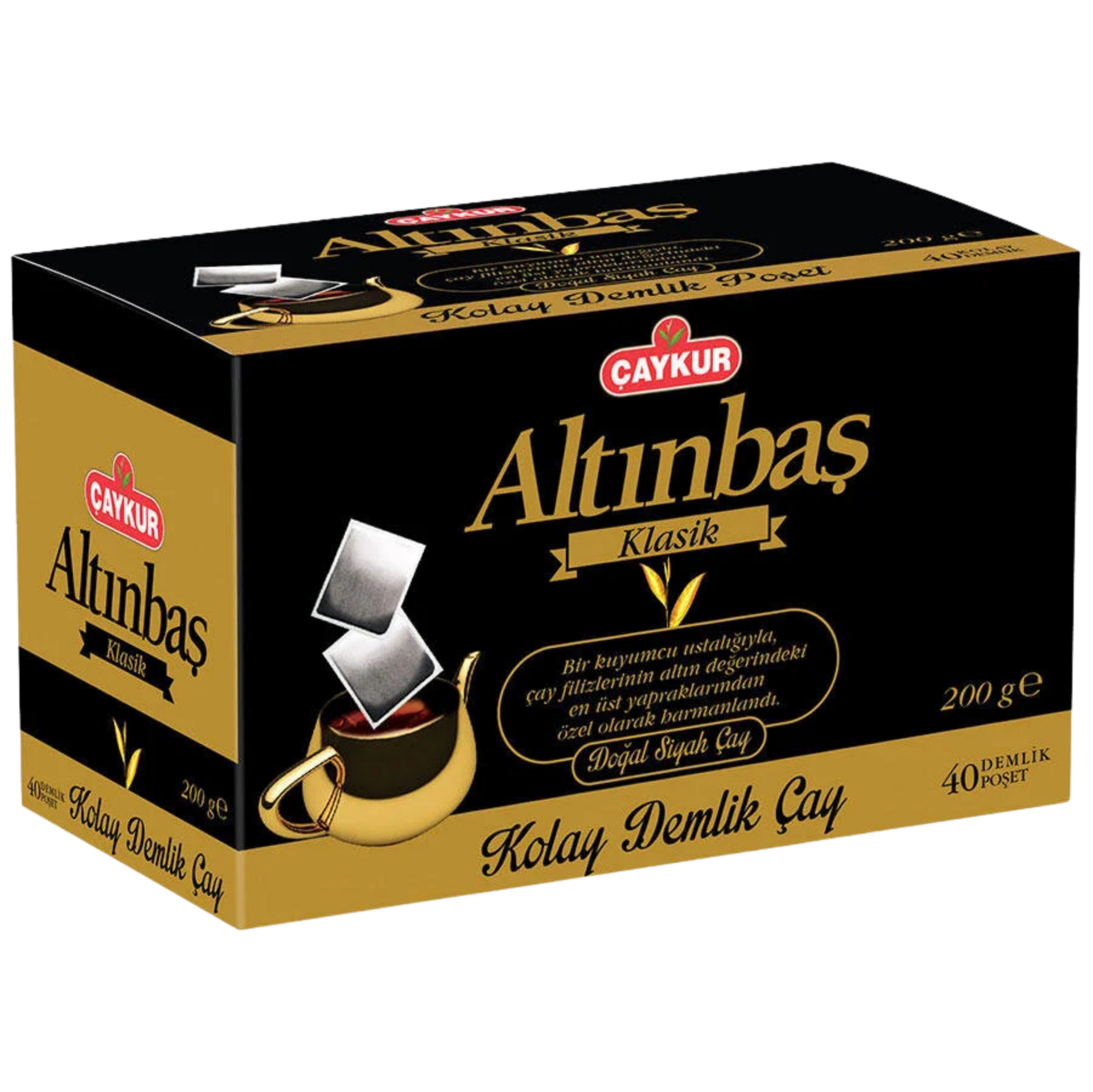 ÇAYKUR ALTINBAŞ DEMLİK 200GR 40'LI*16