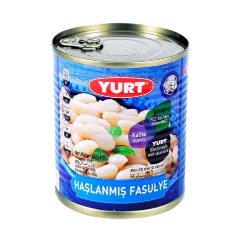 YURT HASLANMIS FASULYE 800GR*6