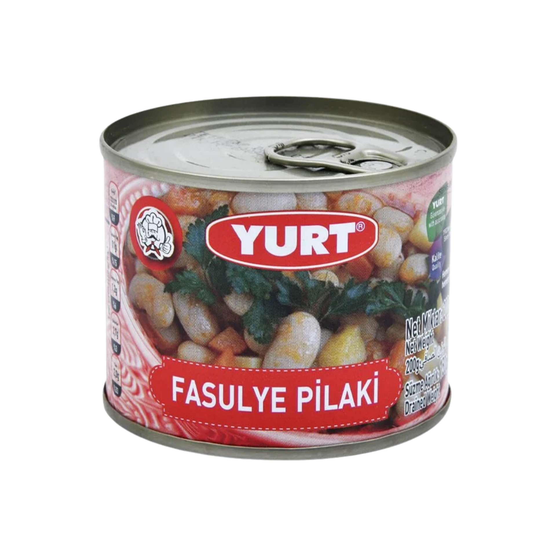 YURT FASULYE PILAKI 200GR*24