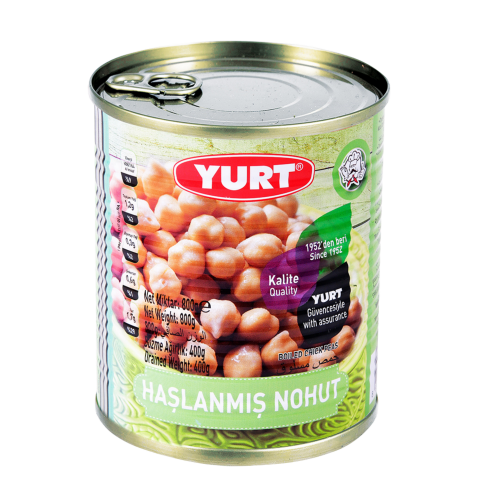 YURT HASLANMIS NOHUT 1KG*6