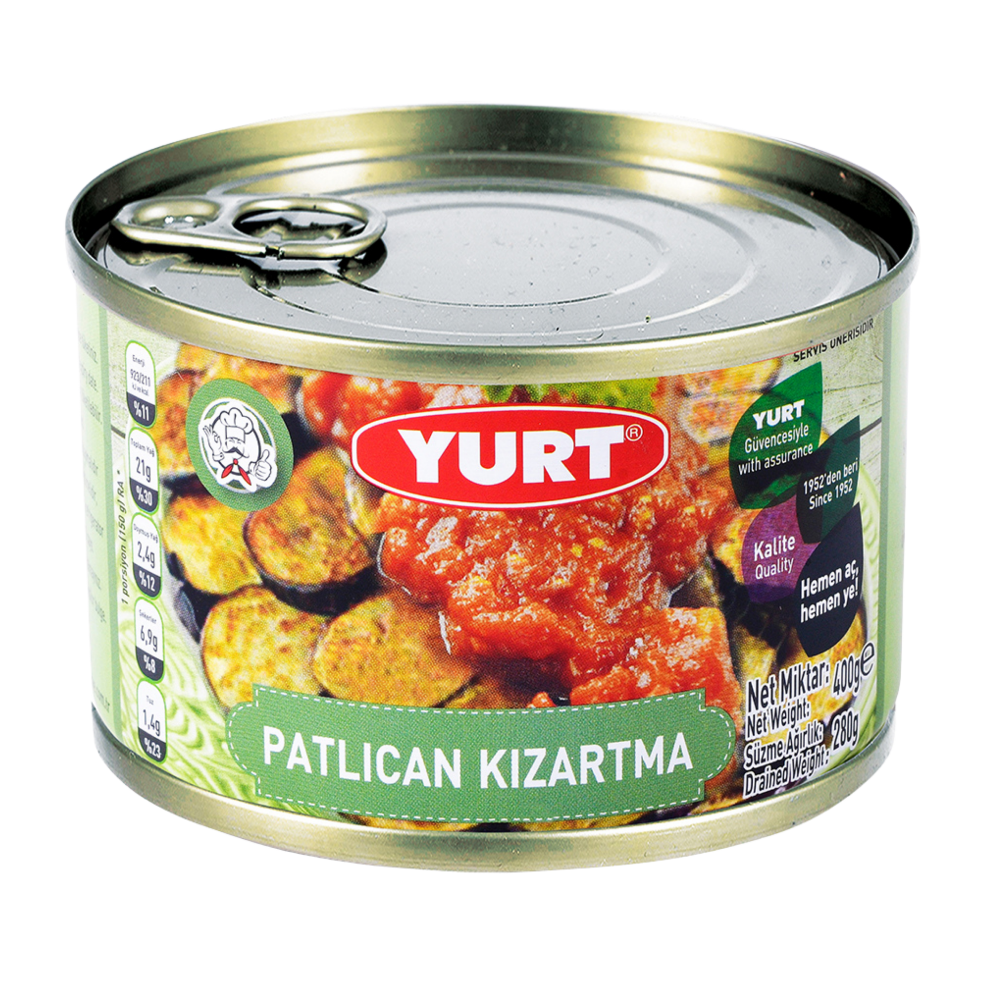 YURT PATLICAN KIZARTMA 400GR*12