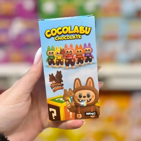 COCOLABU 100 GR PATLAYAN ŞEKERLİ LABUBU ÇİKOLATA