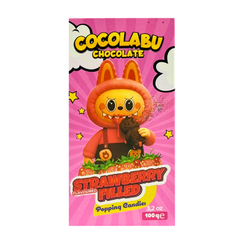 COCOLABU 100 GR PATLAYAN ŞEKERLİ LABUBU ÇİKOLATA