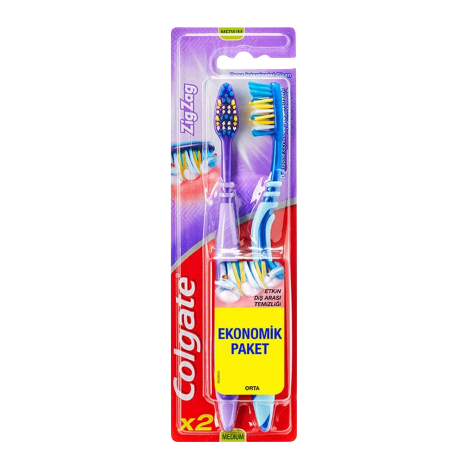 COLGATE ZİGZAG 2'Lİ*12