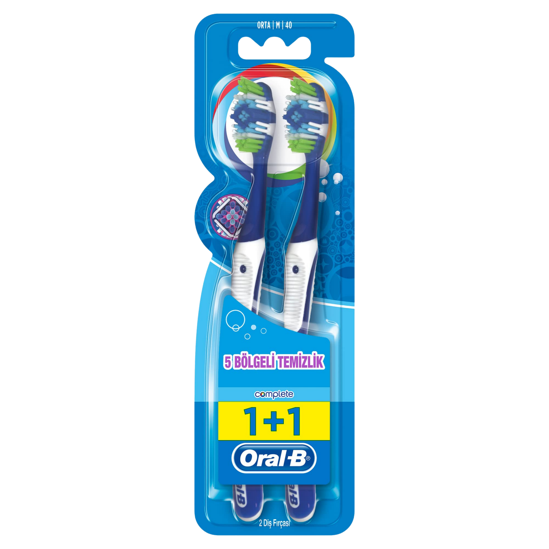 ORAL B 5 BÖLGELİ TEMİZLİK 1+1*6