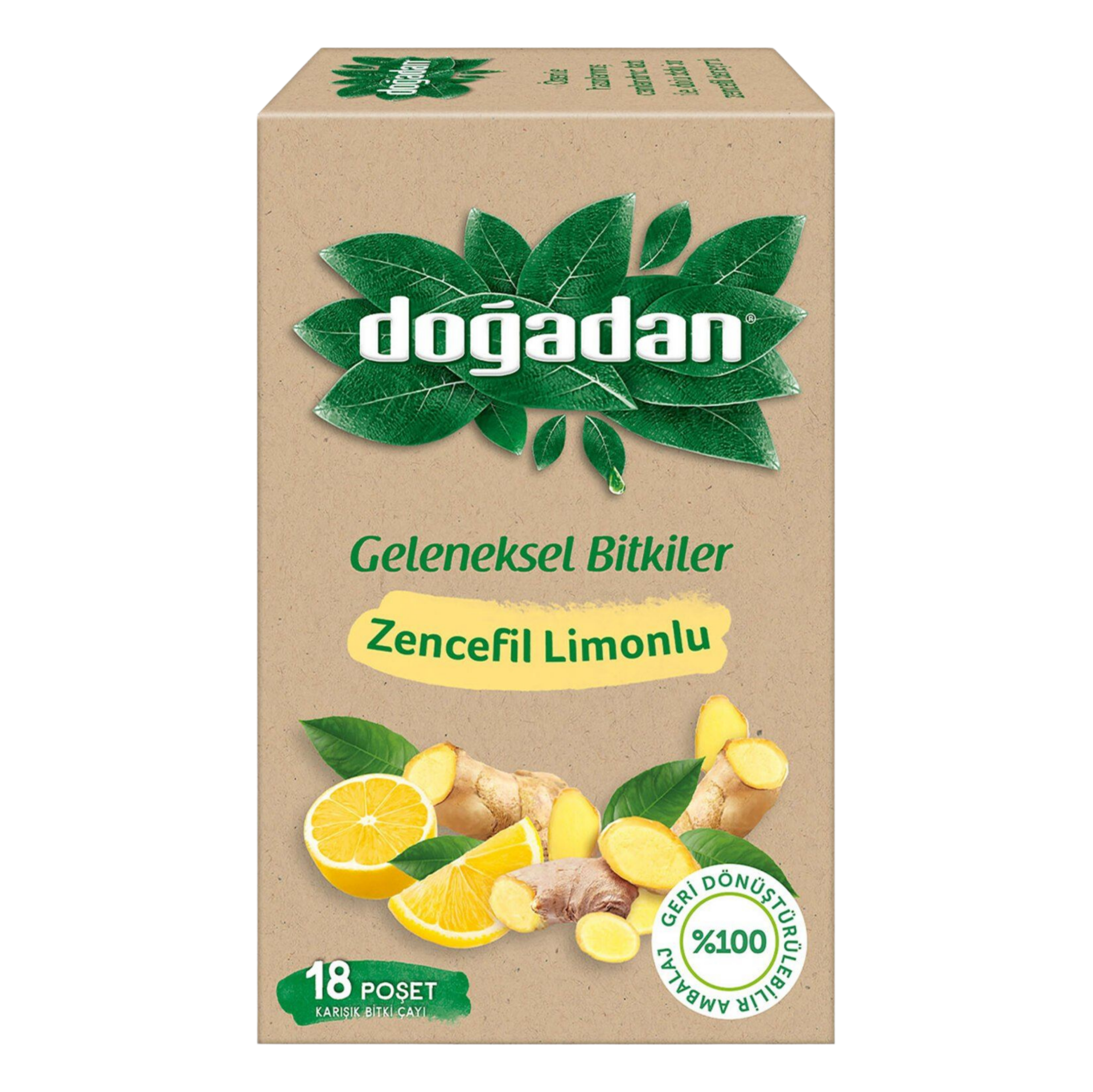 DOĞADAN ÇAY ZENCEFİL LİMON*12