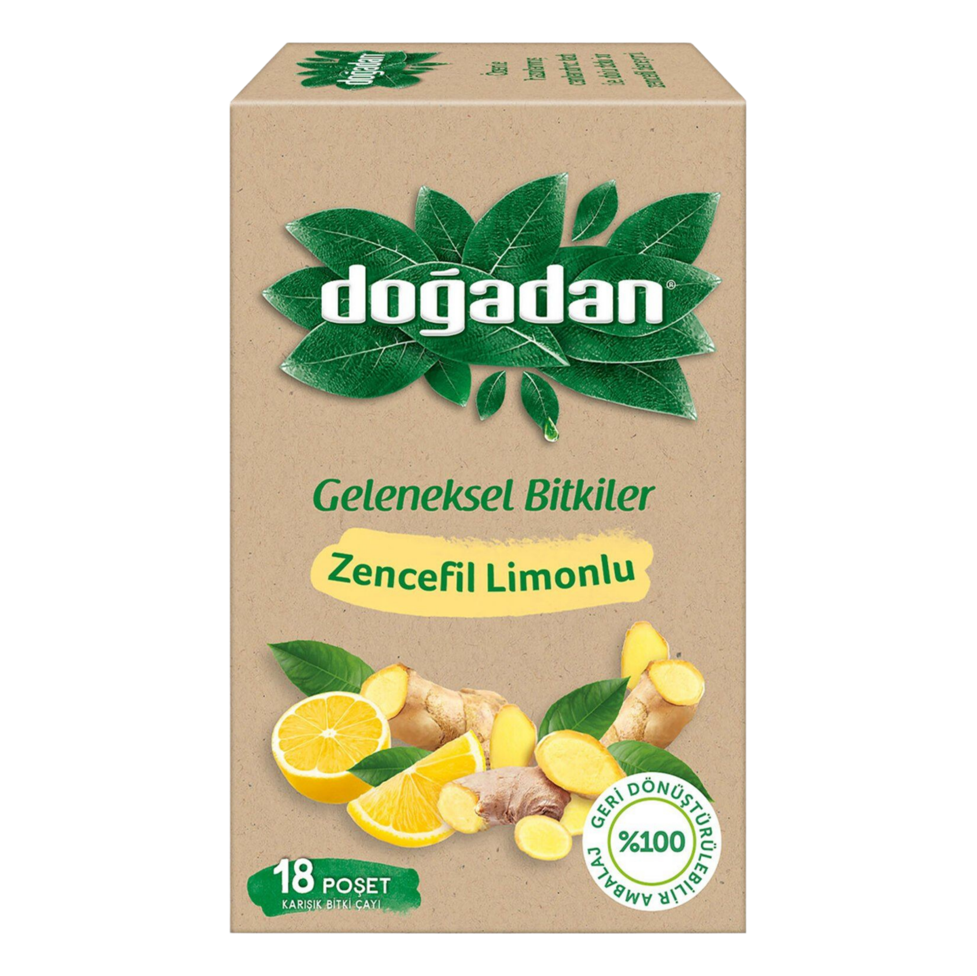 DOĞADAN ÇAY ZENCEFİL LİMON*12