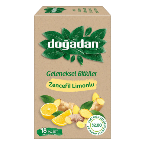 DOĞADAN ÇAY ZENCEFİL LİMON*12