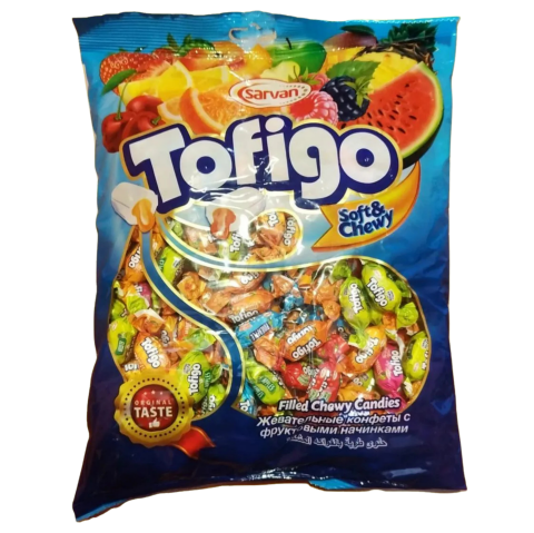 ŞARVAN TOFİGO YUM. ŞEKER 1KG*8
