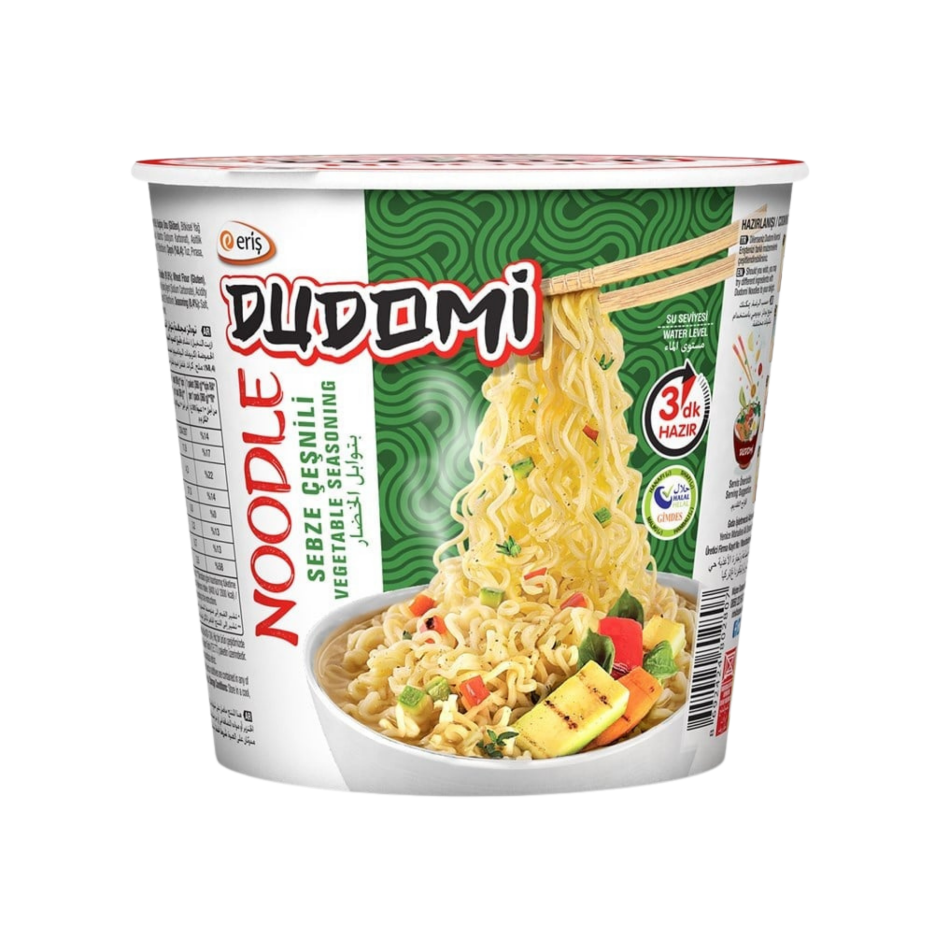 DUDOMİ 60GR BARDAK*24 SEBZELİ