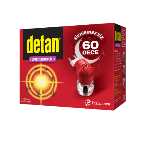 DETAN 60 GECE LIKIT CIHAZ + YEDEK*12