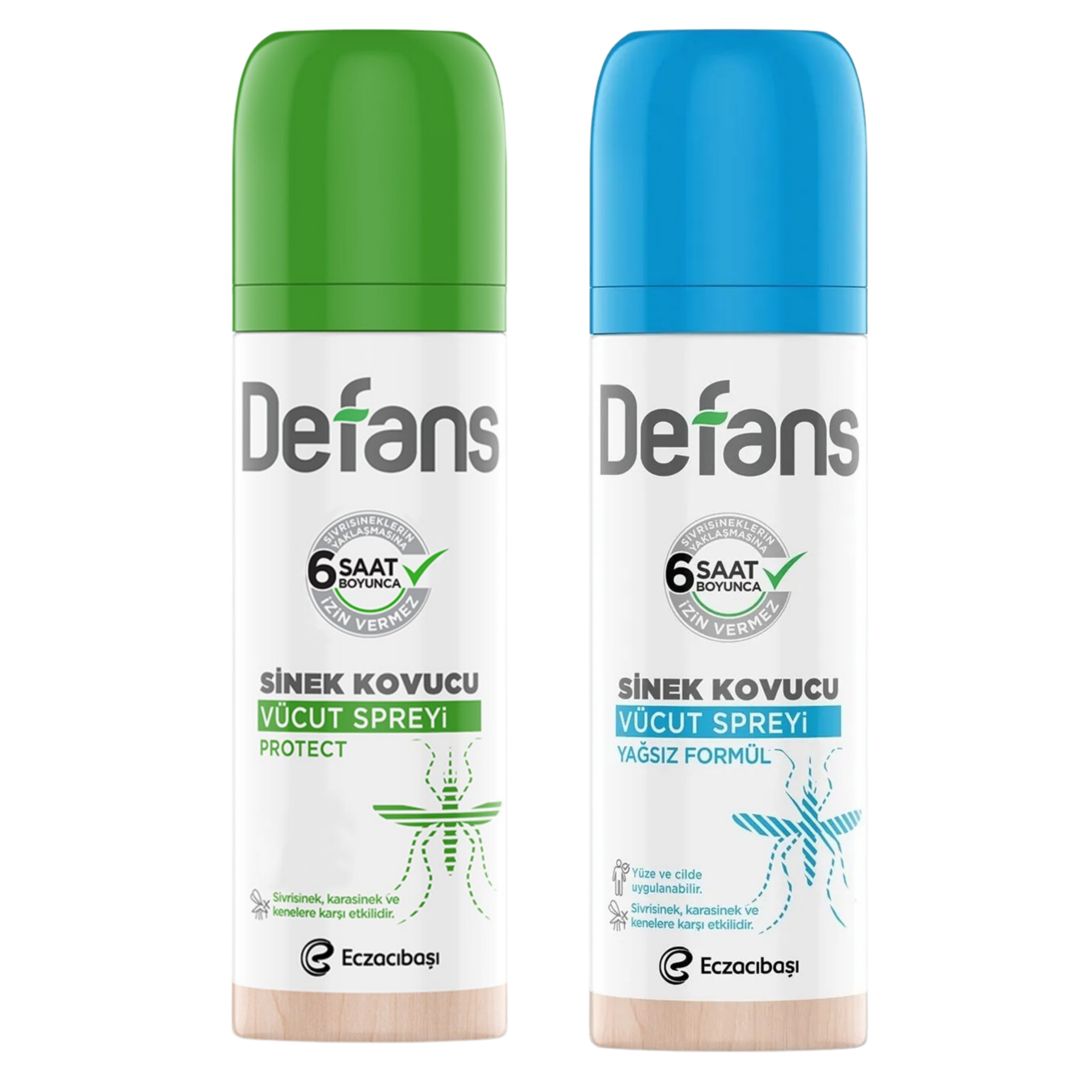 DEFANS VÜCUT SPREYİ 100ML*6