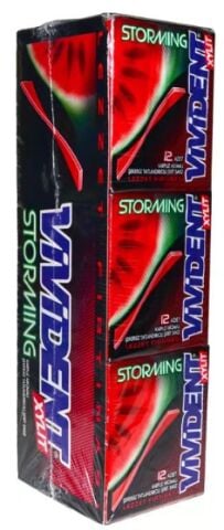 Vivident Storming Karpuz Aromalı Sakız 33gr X 18'li Paket