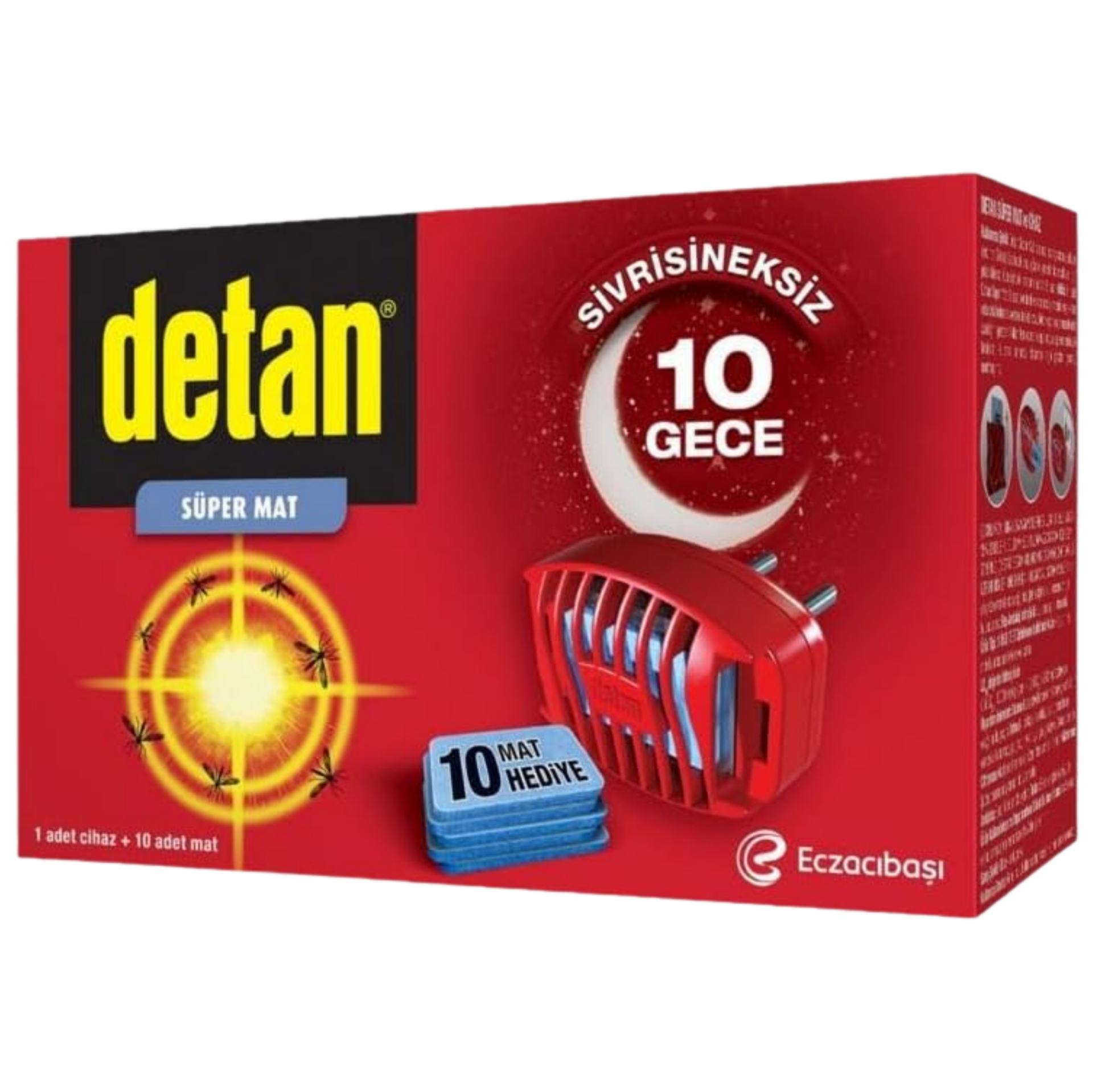 DETAN SÜPER MAT CİHAZ+10 YEDEK*6