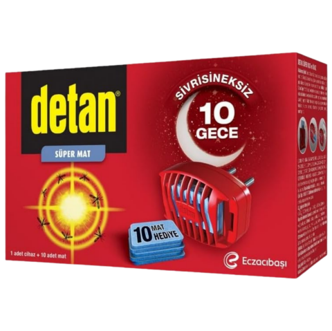 DETAN SÜPER MAT CİHAZ+10 YEDEK*6