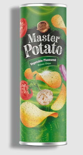Master Potato 160 Gr Sebze Aromalı Cips*14 Adet