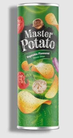 Master Potato 160 Gr Sebze Aromalı Cips*14 Adet