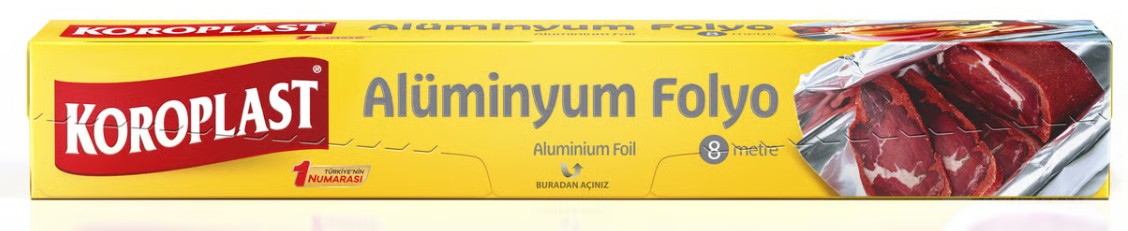 Koroplast Alüminyum Folyo 8 Metre*24 Adet