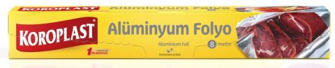 Koroplast Alüminyum Folyo 8 Metre*24 Adet