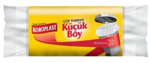 Koroplast Çöp Torbası 30'lu Küçük*25 Adet