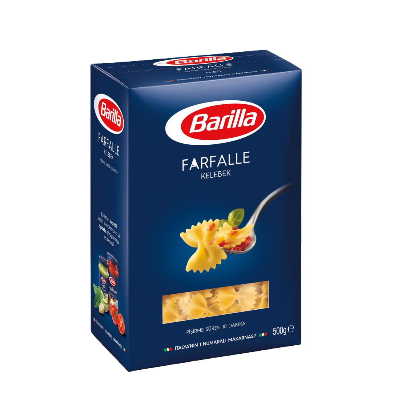 BARILLA MAKARNA KELEBEK 500*10