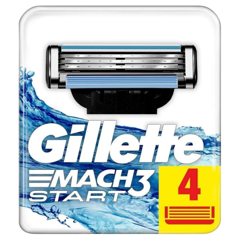 GILLETTE MACH 3 START BICAK 4'LÜ