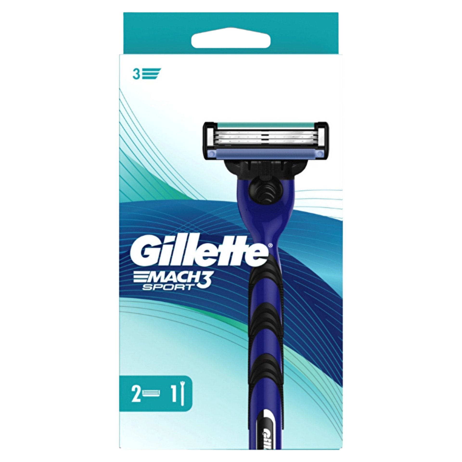 GILLETTE MACH 3 SPORT MAKINA +2 YEDEK
