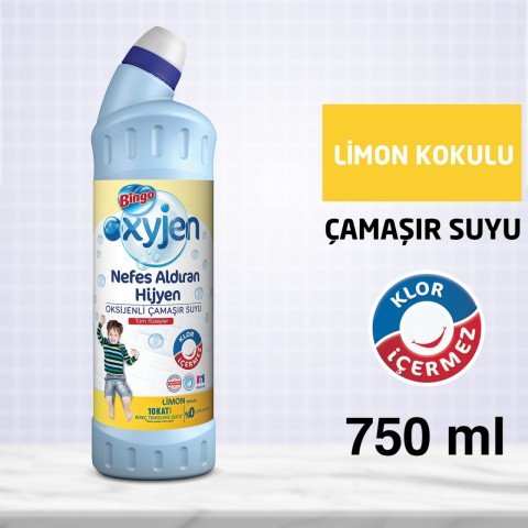 BINGO CAMASIR SUYU 750GR*15 LIMON