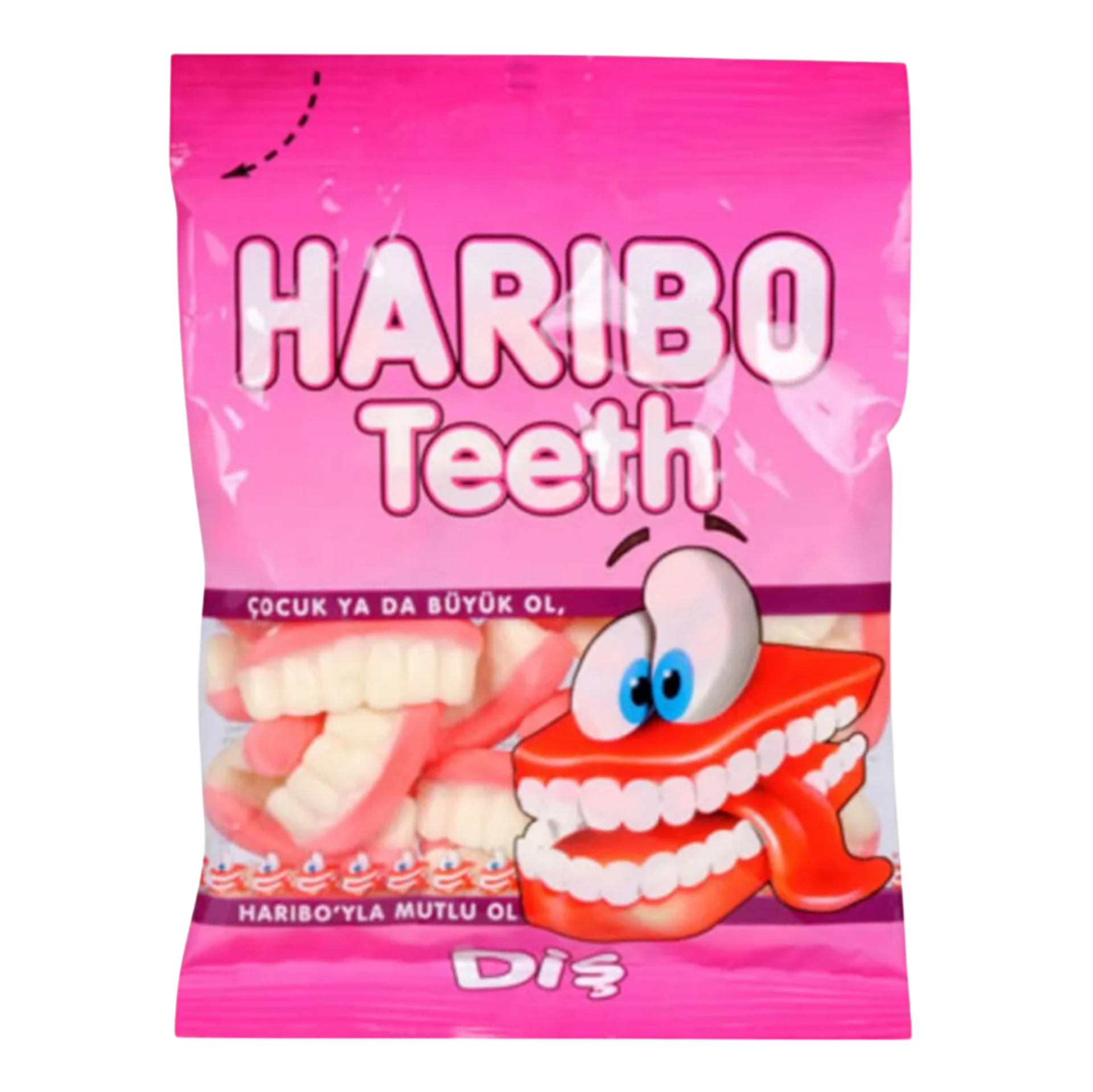 HARIBO JELİBON 80 GR*24 TEETH (DİŞ)