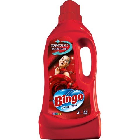 BINGO SIVI DETERJAN 2 LT*6 KIRMIZI