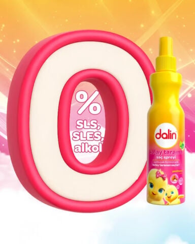 DALIN KOLAY TARAMA SAC SPREYI 200ML*6