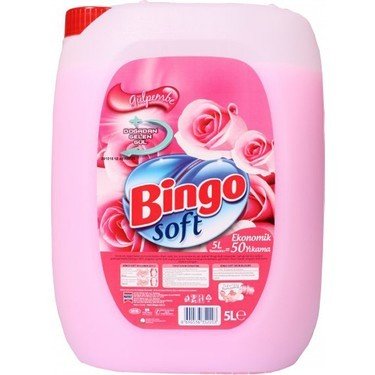 BINGO SOFT 5LT*4 GUL PEMBE