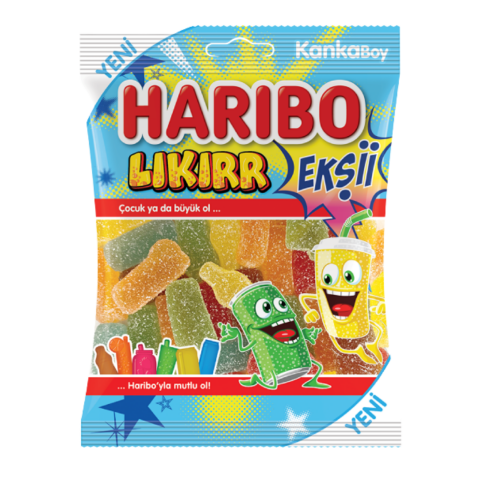 HARIBO JELİBON FIZZ LIKIR 70 GR*24