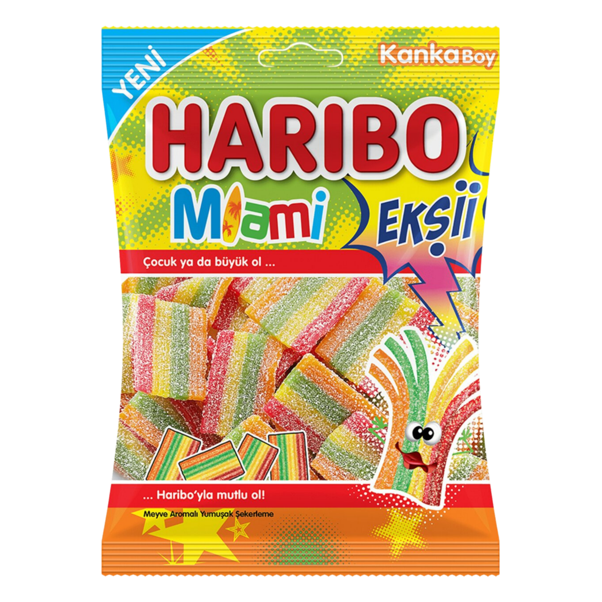 HARIBO JELİBON FIZZ MIAMI 70GR*24