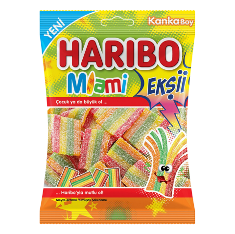 HARIBO JELİBON FIZZ MIAMI 70GR*24