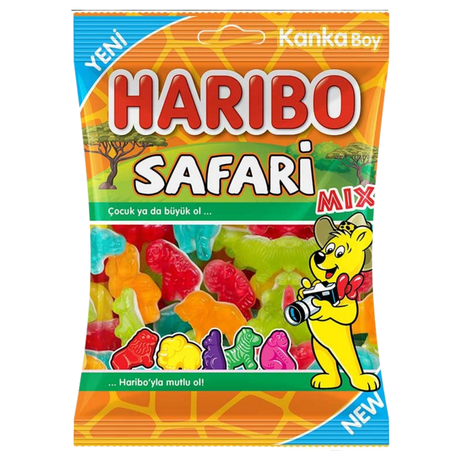 HARIBO JELİBON SAFARI MIX 70GR*24