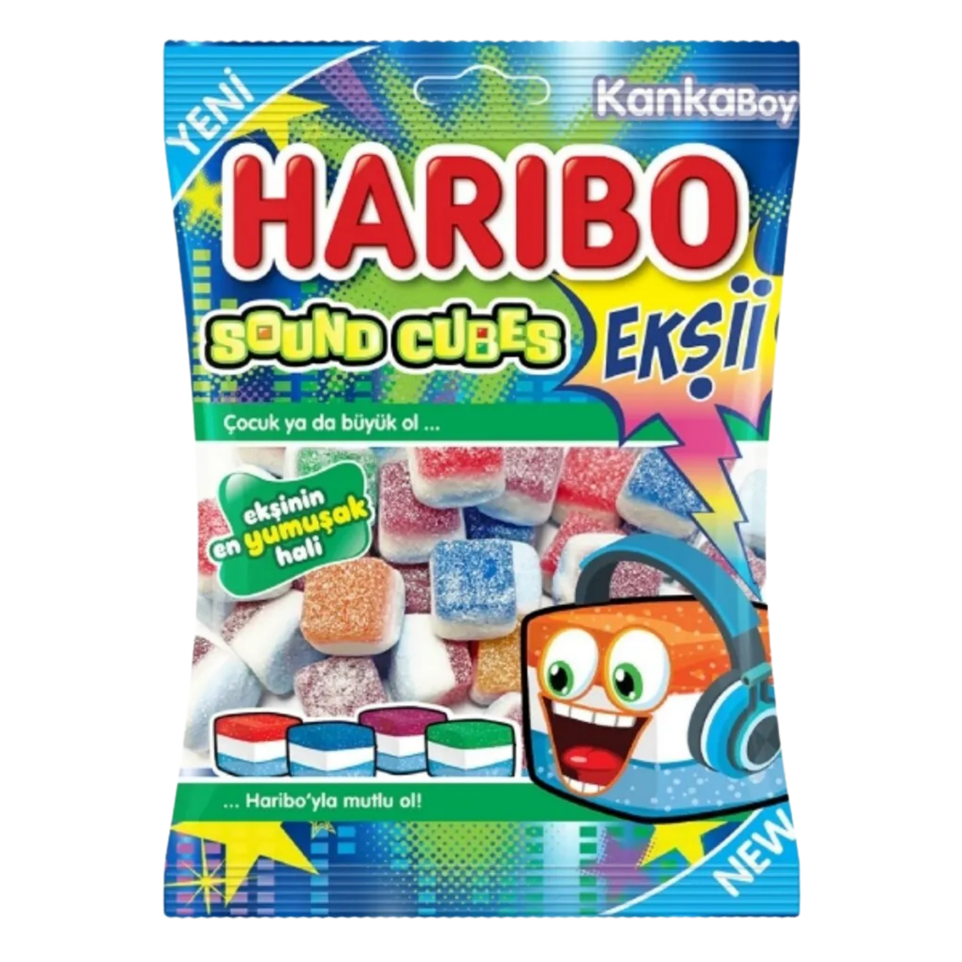 HARIBO JELİBON SOUND CUBES 70GR*24