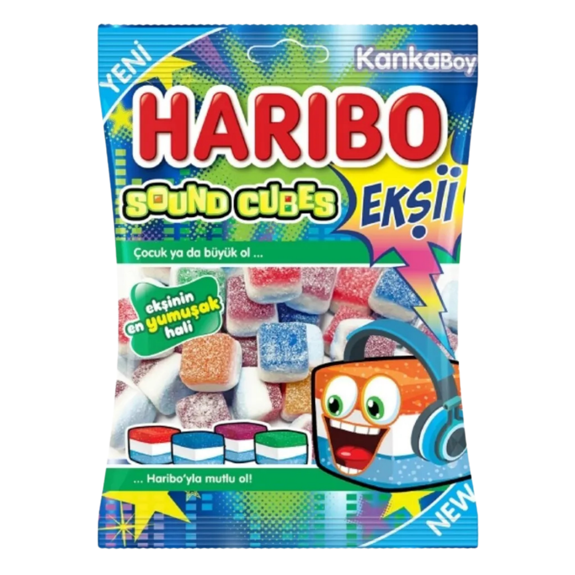 HARIBO JELİBON SOUND CUBES 70GR*24
