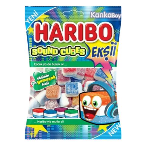 HARIBO JELİBON SOUND CUBES 70GR*24