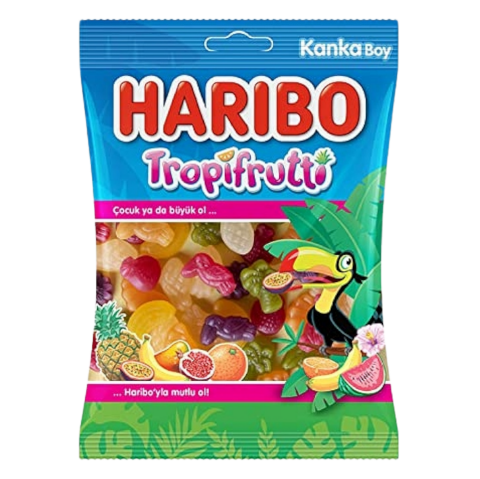 HARIBO JELİBON TROPIFRUTTI 62GR*24