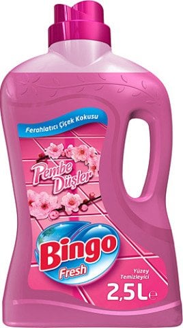Bingo Fresh Pembe Düşler Yüzey Temizleyici 2.5 Lt