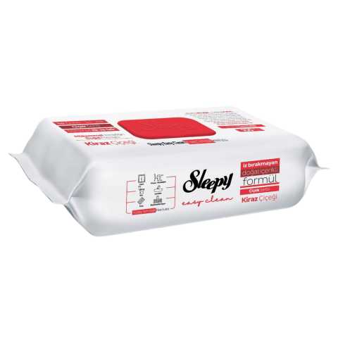 HAVLU SLEEPY Y.T. MENDİLİ 100'LÜ*12 KİRAZ