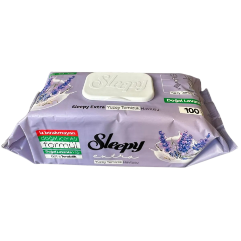 HAVLU SLEEPY Y.T. MENDİLİ 100'LÜ*12 LAVANTA