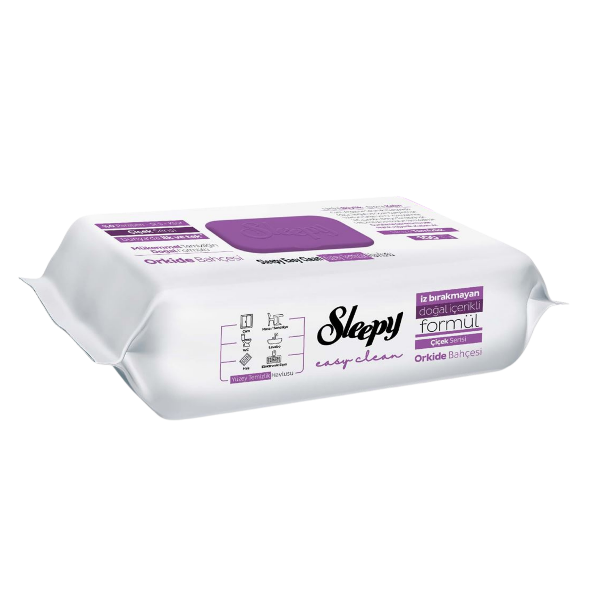 HAVLU SLEEPY Y.T. MENDİLİ 100'LÜ*12 ORKİDE