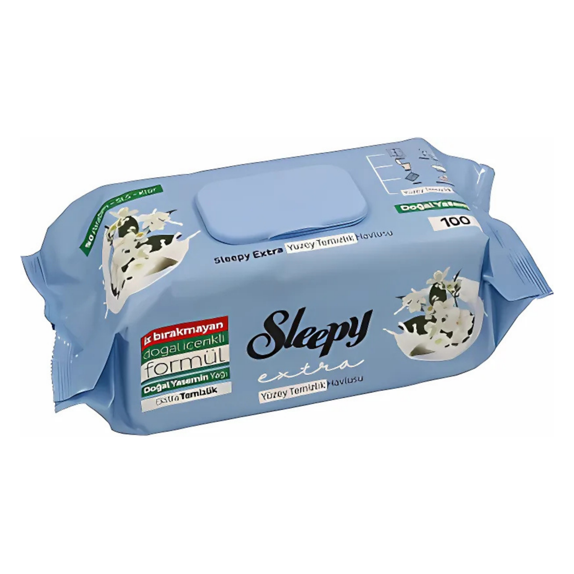 HAVLU SLEEPY Y.T. MENDİLİ 100'LÜ*12 YASEMİN