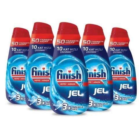 CALGONIT FINISH JEL 1000 ML*5